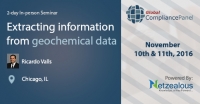 Seminar on Extracting information from geochemical data
